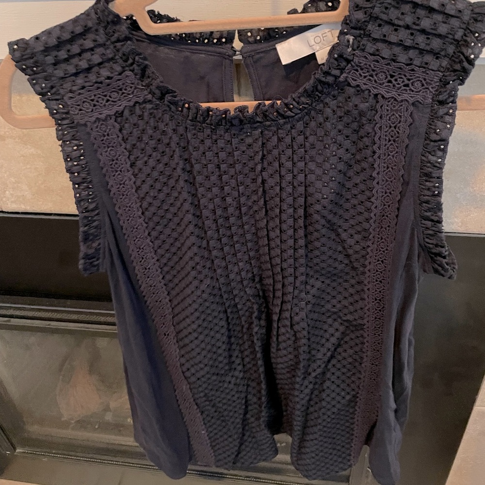 New with Tag Navy Loft Shirt